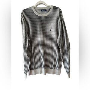 Nautica striped crew neck